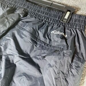 Columbia Water Resistant Outdoor Hiking Pants Black‎ Elastic Waist XL
